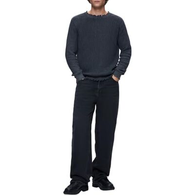 LTB Jeans Kayale herrtröja i antracitgrå tillverkad av bomull, storlek XXXL, Antracitgrå, 3XL LTB Jeans Kayale herrtröja i antracitgrå tillverkad av bomull, storlek XXXL, Antracitgrå, 3XL