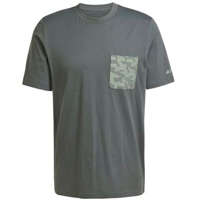adidas För Män Terrex Graphic T-shirt, legend ivy, S adidas För Män Terrex Graphic T-shirt, legend ivy, S