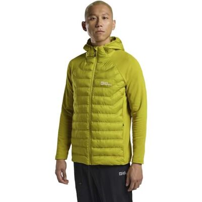 Jack Wolfskin Herr Routeburn Pro Hybrid M Softshelljacka, Chartreuse, XL, Diagram återanvändning, XL Jack Wolfskin Herr Routeburn Pro Hybrid M Softshelljacka, Chartreuse, XL, Diagram återanvändning, XL