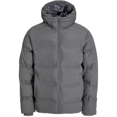 JACK & JONES Jjesoho Puffer Hood Sn Pls, Castlerock, 3X_l, Slottsklippa, 3XL JACK & JONES Jjesoho Puffer Hood Sn Pls, Castlerock, 3X_l, Slottsklippa, 3XL