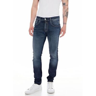 Replay herrjeans Anbass smal passform, Mörkblå 007-1, 38W / 34L Replay herrjeans Anbass smal passform, Mörkblå 007-1, 38W / 34L