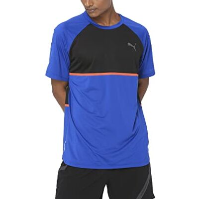 PUMA Herr Power Bnd Tee T-shirt Galaxy Blue- svart M PUMA Herr Power Bnd Tee T-shirt Galaxy Blue- svart M
