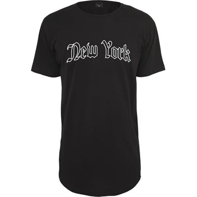 herr New York Wording Tee M svart, svart, M herr New York Wording Tee M svart, svart, M