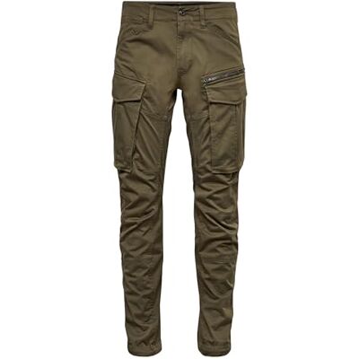 G-STAR RAW Rovic Zip 3D normal tapered Byxor herr , Grå (Gs grå 5126–1260), 31W / 32L G-STAR RAW Rovic Zip 3D normal tapered Byxor herr , Grå (Gs grå 5126–1260), 31W / 32L