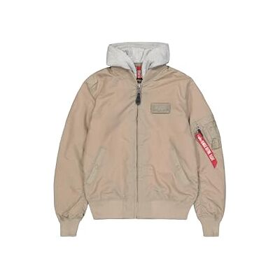 Alpha Industries MA-1 TT Hood Bomberjacka för män Vintage Sand Alpha Industries MA-1 TT Hood Bomberjacka för män Vintage Sand
