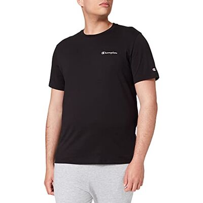 Champion Legacy klassisk liten logotyp S/S T-shirt herr, svart, M Champion Legacy klassisk liten logotyp S/S T-shirt herr, svart, M