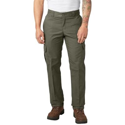 Dickies Herrbyxor från i cargostil, normal passform, rak modell, stretchig twill, stor storlek, 36W / 32L Dickies Herrbyxor från i cargostil, normal passform, rak modell, stretchig twill, stor storlek, 36W / 32L