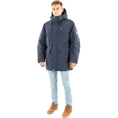 Tommy Jeans herr TJM CITY READY PARKA DM0DM22251, blå, L, Blå (mörk natt marinblå), L Tommy Jeans herr TJM CITY READY PARKA DM0DM22251, blå, L, Blå (mörk natt marinblå), L