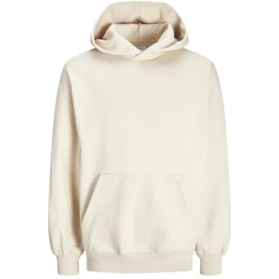 JACK & JONES JACK&JONES JJEURBAN Edge Sweat Hood NOOS, Moonbeam, S JACK & JONES JACK&JONES JJEURBAN Edge Sweat Hood NOOS, Moonbeam, S