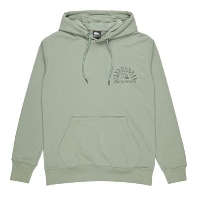 Quiksilver Grafisk mix huvtröja tröja herr, Kinesisk grön, XS Quiksilver Grafisk mix huvtröja tröja herr, Kinesisk grön, XS