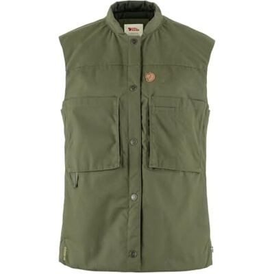 Fjällräven Fjallraven 87175-625 Singi vadderad väst W damsportväst Laurel grön storlek M Fjällräven Fjallraven 87175-625 Singi vadderad väst W damsportväst Laurel grön storlek M