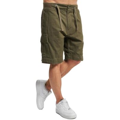 Brandit Packham vintage herrshorts svart, oliv, XL Brandit Packham vintage herrshorts svart, oliv, XL