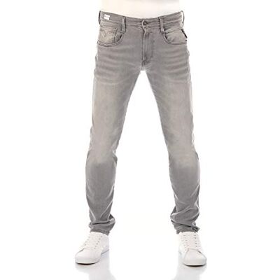 Replay herr Jeans Anbass, Grey (Medium Grey 096), 32W / 30L Replay herr Jeans Anbass, Grey (Medium Grey 096), 32W / 30L