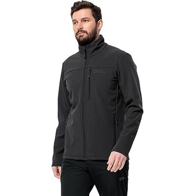 Jack Wolfskin Whirlwind softshelljacka herr, svart, s herr, svart, S Jack Wolfskin Whirlwind softshelljacka herr, svart, s herr, svart, S