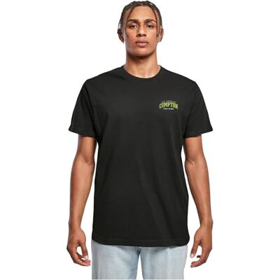 Compton Grunge Look Tee, svart, M Compton Grunge Look Tee, svart, M