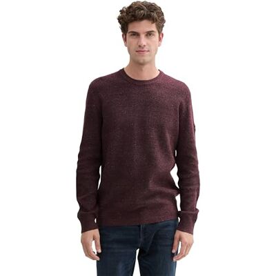 TOM TAILOR herrtröja, 36923 – lila tonal Nep, L TOM TAILOR herrtröja, 36923 – lila tonal Nep, L
