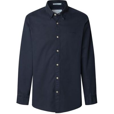 Pepe Jeans Charly herrskjorta, blå (Dulwich Blue), XS, Blå (Dulwich blå), XS Pepe Jeans Charly herrskjorta, blå (Dulwich Blue), XS, Blå (Dulwich blå), XS