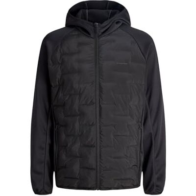 JACK & JONES Jjeperfect Hybrid jacka Noos, svart, M JACK & JONES Jjeperfect Hybrid jacka Noos, svart, M