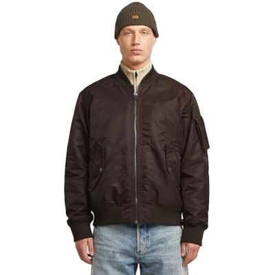 G-STAR RAW G-STAR Ga-1 Bomber herr, Brun (ganache D27930-C143-G652), S G-STAR RAW G-STAR Ga-1 Bomber herr, Brun (ganache D27930-C143-G652), S