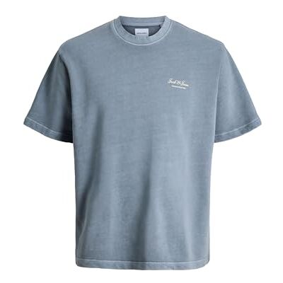 JACK & JONES Jjearchive tvättad sweat Ss Sn, Blå Mirage, S JACK & JONES Jjearchive tvättad sweat Ss Sn, Blå Mirage, S