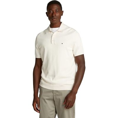 Tommy Hilfiger herr ESSENTIAL BOMULL STICKAD POLO MW0MW37396 S/S Polo, gul, L, Gul (elfenbenskronblad), L Tommy Hilfiger herr ESSENTIAL BOMULL STICKAD POLO MW0MW37396 S/S Polo, gul, L, Gul (elfenbenskronblad), L