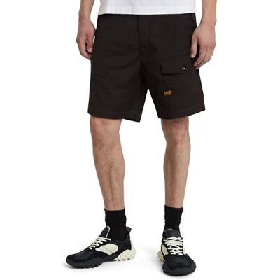 G-STAR RAW Sport Trainer Shorts för män, Svart (Dk Black D21039-d384-6484), 24W G-STAR RAW Sport Trainer Shorts för män, Svart (Dk Black D21039-d384-6484), 24W