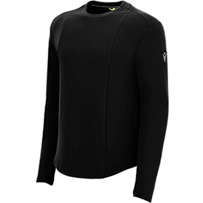 Macron Herr Athleisure Fcc Huron tröja med rund hals svart man, svart, XL, Svart, XL Macron Herr Athleisure Fcc Huron tröja med rund hals svart man, svart, XL, Svart, XL