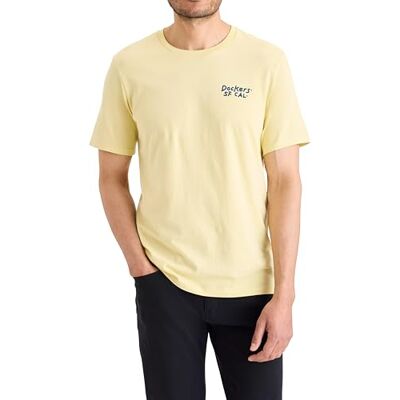 Dockers T-shirt för män, Dusty Gul (multi), XS Dockers T-shirt för män, Dusty Gul (multi), XS