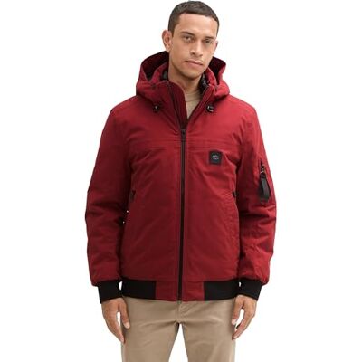 TOM TAILOR herr 1041320 jacka, 13721-vinrött mörkrött, 3XL, 13721 – Vinröd, 3XL TOM TAILOR herr 1041320 jacka, 13721-vinrött mörkrött, 3XL, 13721 – Vinröd, 3XL