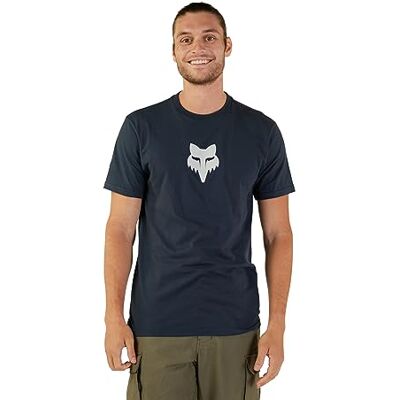Fox Racing Men's Fox Head Short Sleeve T-Shirt, Midnight, Small Fox Racing Men's Fox Head Short Sleeve T-Shirt, Midnight, Small