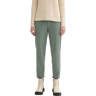 TOM TAILOR Dambyxor med lös passform, 13182 – Pale Bark Green, 36W x 28L TOM TAILOR Dambyxor med lös passform, 13182 – Pale Bark Green, 36W x 28L