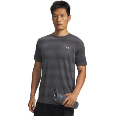 Under Armour UA Velociti SS Kortärmad Toppar Castlerock/Reflekterande Storlek: LG Under Armour UA Velociti SS Kortärmad Toppar Castlerock/Reflekterande Storlek: LG