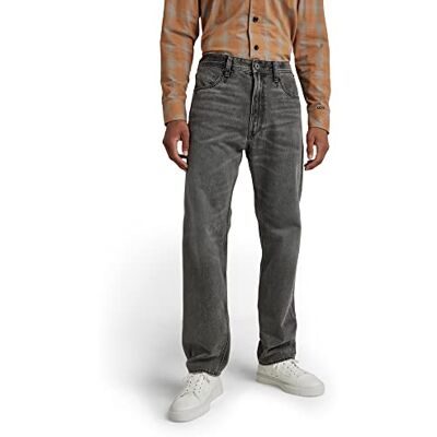 G-STAR RAW G-STAR herr Jeans Type 49 Relaxed Straight Jeans, Grå (Worn in Tin D20960-c526-c943), 28W / 32L G-STAR RAW G-STAR herr Jeans Type 49 Relaxed Straight Jeans, Grå (Worn in Tin D20960-c526-c943), 28W / 32L