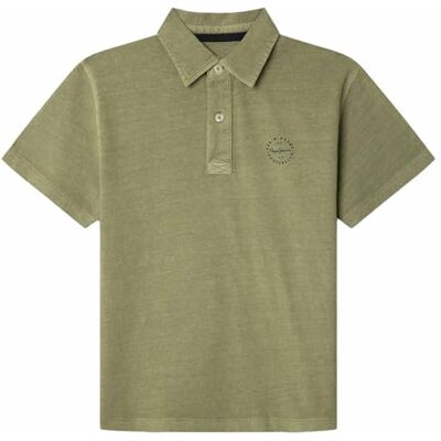 Pepe Jeans pojkar Logan pikétröja, grön (Dusky Green), 10 år Pepe Jeans pojkar Logan pikétröja, grön (Dusky Green), 10 år