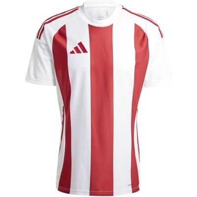 adidas herr Striped 24 Jersey Shirt, white/team power red 2, 3XL adidas herr Striped 24 Jersey Shirt, white/team power red 2, 3XL