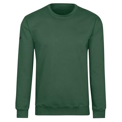 Trigema Sweatshirt för män, murgröna, XXL Trigema Sweatshirt för män, murgröna, XXL