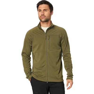 Fjällräven Fjallraven Abisko Lite fleecejacka Herr grön Small Fjällräven Fjallraven Abisko Lite fleecejacka Herr grön Small