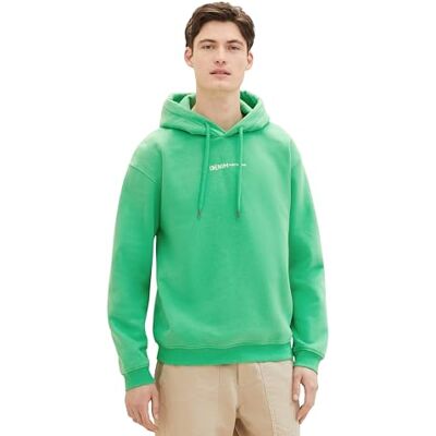 TOM TAILOR Denim Sweatshirt för män, 33832 – Klassisk blixt grön, M TOM TAILOR Denim Sweatshirt för män, 33832 – Klassisk blixt grön, M