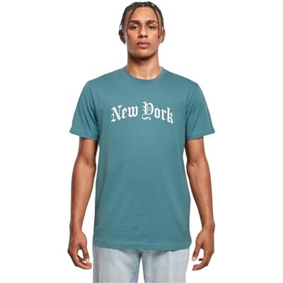 herr New York Wording Tee XL Dustyblue, DustyBlue, XL herr New York Wording Tee XL Dustyblue, DustyBlue, XL