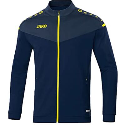 JAKO herr Champ 2.0 jacka marine/darkblue/Neongelb Small JAKO herr Champ 2.0 jacka marine/darkblue/Neongelb Small