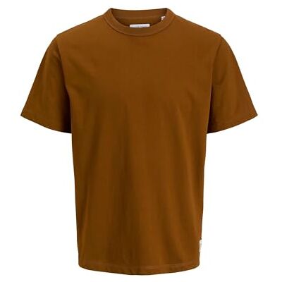 JACK & JONES Jjedover Tee Ss Crew Neck, Munkar rock, M JACK & JONES Jjedover Tee Ss Crew Neck, Munkar rock, M