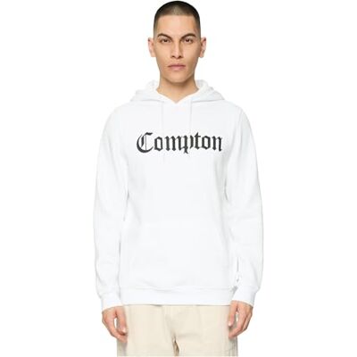 Tee Compton Hoody för män, Vit, 3XL Tee Compton Hoody för män, Vit, 3XL