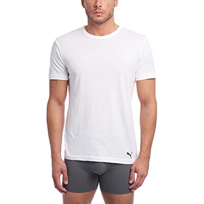 PUMA Undertröja för män, Vit, L PUMA Undertröja för män, Vit, L