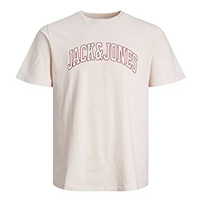 JACK & JONES Herr JPRBLUBOOSTER Tee SS Crew Neck JAN23 T-shirt, hushed violett, M, Hushed Violet, M JACK & JONES Herr JPRBLUBOOSTER Tee SS Crew Neck JAN23 T-shirt, hushed violett, M, Hushed Violet, M