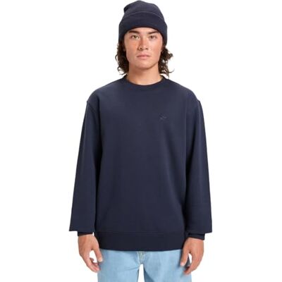 Quiksilver Salt Water Crew fleecetröja svart L Quiksilver Salt Water Crew fleecetröja svart L