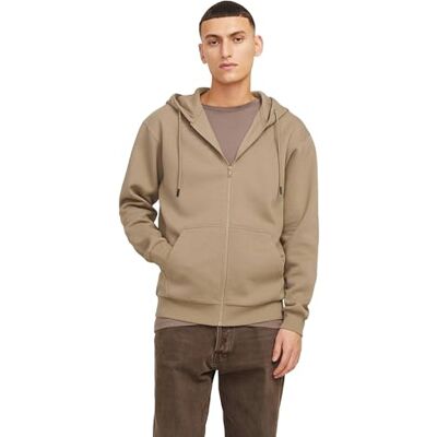 JACK & JONES JJEBRADLEY Sweat Zip Hood NOOS, Koriander, XL JACK & JONES JJEBRADLEY Sweat Zip Hood NOOS, Koriander, XL