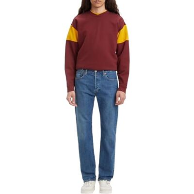 Levi's herr 501 Original Fit Straight Fit Jeans , Best Of Love Adv, 34W / 34L Levi's herr 501 Original Fit Straight Fit Jeans , Best Of Love Adv, 34W / 34L