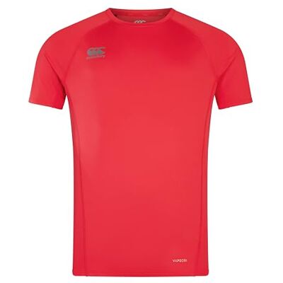 Canterbury herr liten logotyp superlätt t-shirt, röd flagga XXL Canterbury herr liten logotyp superlätt t-shirt, röd flagga XXL