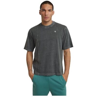 G-STAR RAW Overdyed Destroyed Boxy r t, Grå (Gs Grey Gd D24631-c756-c496), XXL G-STAR RAW Overdyed Destroyed Boxy r t, Grå (Gs Grey Gd D24631-c756-c496), XXL