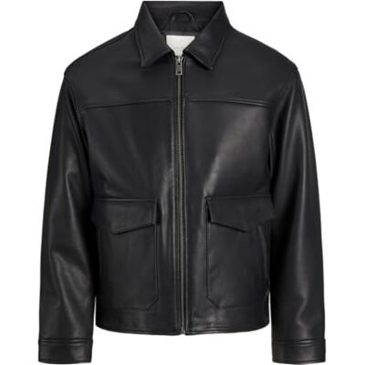 JACK & JONES JACK&JONES JPRCCWALLACE läderjacka JKT läderjacka, svart, L, svart, L JACK & JONES JACK&JONES JPRCCWALLACE läderjacka JKT läderjacka, svart, L, svart, L